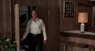 But, darling,
who is at the wheel? - The Man with the Golden Gun
