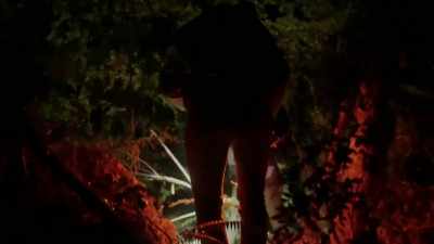 But, it definitely looks like
something's been - Expedition Bigfoot