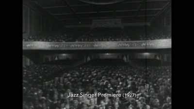 But despite
the limitations, audiences loved sound. - Making Waves: The Art of Cinematic Sound