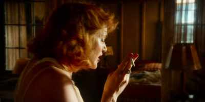 But, did she act strange
when you had dinner with her? - Wonder Wheel