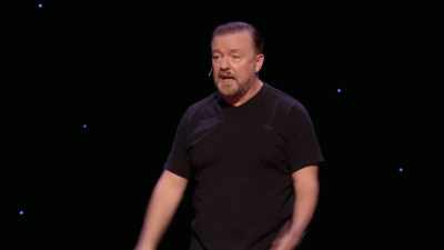 But he did,
at a press junket to a journalist, right, - Ricky Gervais: SuperNature