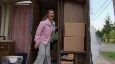But she didn't,
"Ah... Aah... Aww!" - Eureka!