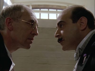 - But you do know that
you committed the murders? - Agatha Christie's Poirot