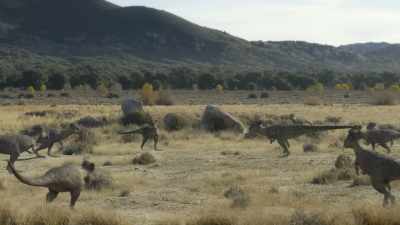 But does this fully explain
pachycephalosaur's domed head? - Prehistoric Planet