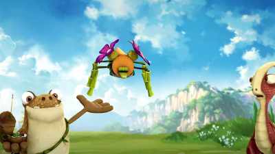 But it does help me see Cretacia
in a whole new way! - Gigantosaurus
