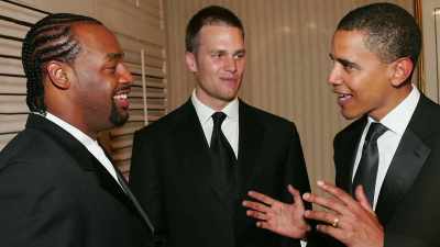 But he does like politics, - Becoming the G.O.A.T.: The Tom Brady Story