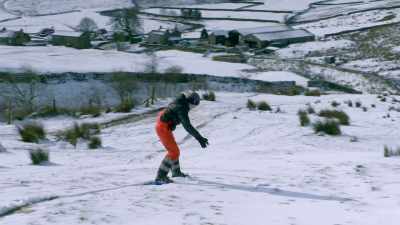 But you don't actually have to put
snow boots on or anything special. - Our Yorkshire Farm