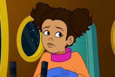 -But don't forget the glowing button is--
-Emergency stop. Got it! - The Magic School Bus Rides Again