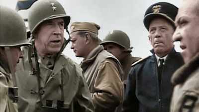 But they don't get far. - Greatest Events of World War II in Colour