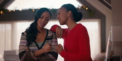 But you don't have a
quilting circle, Mom. - Christmas with a Kiss