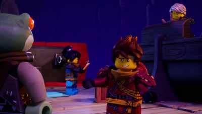 But don't let her know
you are, - LEGO Ninjago: Dragons Rising