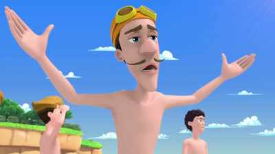 But don't you think
the beach is beautiful, Daddy? - Rainbow Rangers