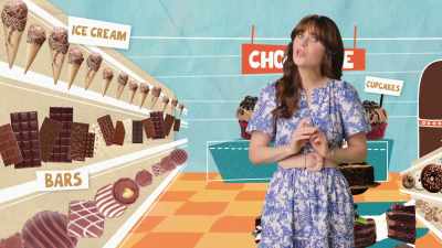 But don't you want to know
how a little seed pod - What Am I Eating? With Zooey Deschanel