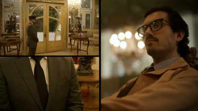 But that door has
lots of protection, - History's Greatest Heists with Pierce Brosnan