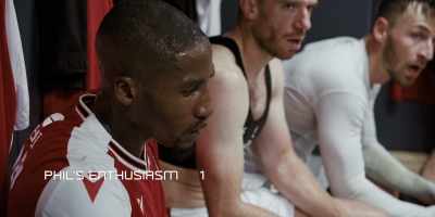 But during the games,
in the locker room, - Welcome to Wrexham