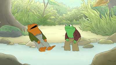 But eating those blueberrieshas made me sleepy. - Frog and Toad