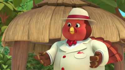 But she ended up
gobba-gobba-saving me! - Top Wing