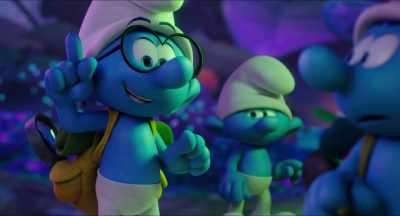But it ended up, you know,
working in a way that... - Smurfs: The Lost Village