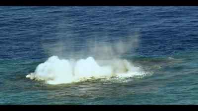 But every few years,
volcanoes break the surface... - Our Oceans