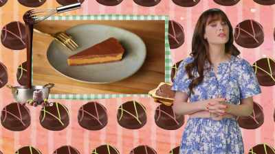 But every once in a while,
we deserve to control - What Am I Eating? With Zooey Deschanel