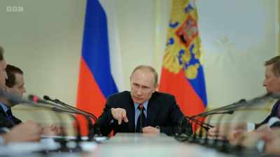 But evidence was mounting
that Russia had been developing - Putin vs the West