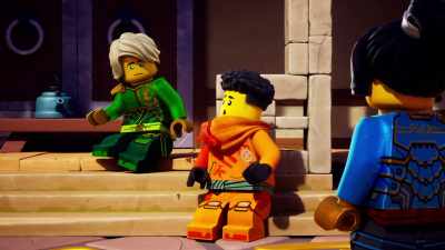 But after fighting
those Wolf Masks last night, - LEGO Ninjago: Dragons Rising