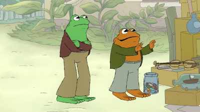But we finally found the right pile
for all those things. - Frog and Toad