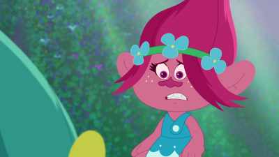 But first,
we need to do a teensy little interview. - Trolls: The Beat Goes On!