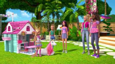 But first, we'll need supplies, - Barbie: A Touch of Magic