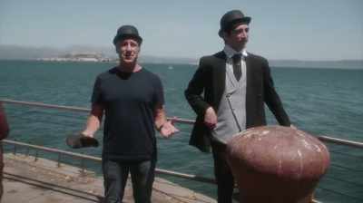 But from time to time
during his lunch hour, - Six Degrees with Mike Rowe
