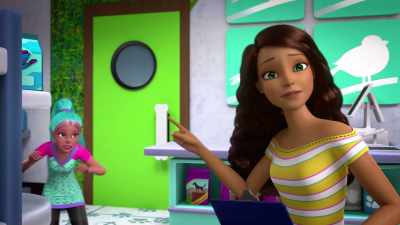 But, funny enough, that girl
was asking for the same thing. - Barbie: A Touch of Magic