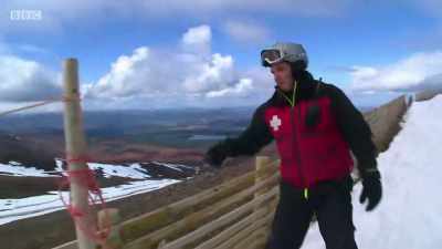 But further down, - The Mountain