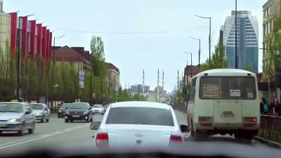 But further into the city centre, - From Russia to Iran: Crossing Wild Frontier