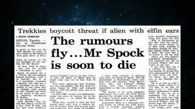 But Gene's meddling - The Center Seat: 55 Years of Star Trek