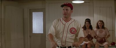 But get him away from the tape - A League of Their Own