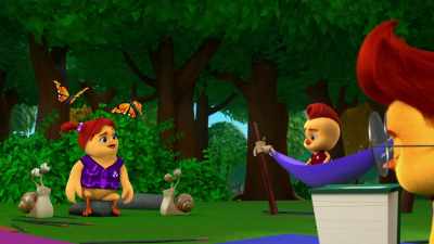 But to get the marshmallows, - The Chicken Squad