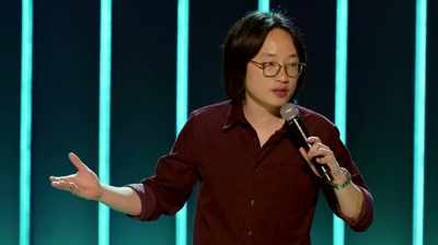 But he gets cut every two weeks.
So that doesn't-- - Jimmy O. Yang: Good Deal
