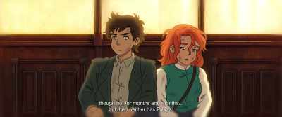 But he hasn't written to me for months...
Neither has my dad. - The Glassworker