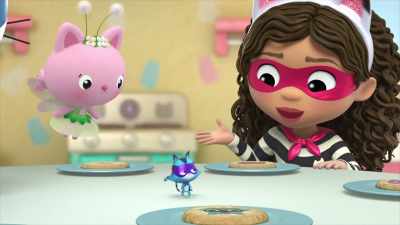 But you have to promise,
no more Bad Guy stuff. - Gabby's Dollhouse