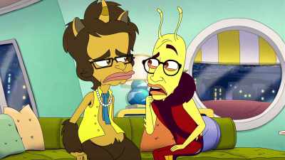 But having you all up in my space
makes me, uh... cringe? - Human Resources