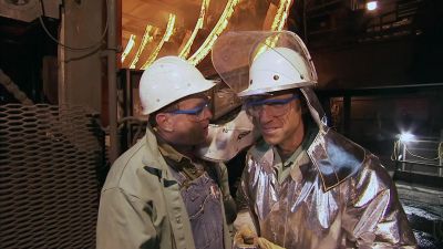 BUT HE ALSO HAS A SOFT SIDE. - Dirty Jobs