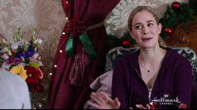 But he is handsome.
And odd, but in the best way. - Christmas at the Palace