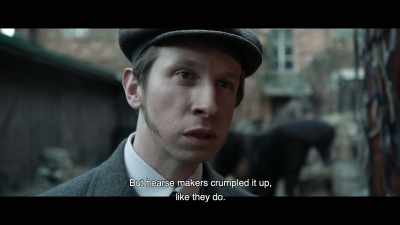 But hearse makers crumpled it up,
like they do. - The Ninth
