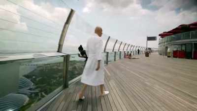 But help from above... - Race Across the World