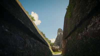 But even here,
secrets are being revealed
by the new LiDAR map. - Lost Treasures of the Maya