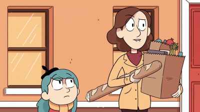 But because he's outside,
it means he's been banished, - Hilda