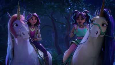 But he's scared,
and it's dark, and he could get hurt. - Unicorn Academy