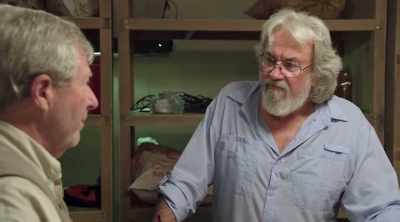 But he's the only legitimate
treasure hunter - Lost Gold of World War II
