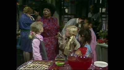 But he's working in his studio - Punky Brewster
