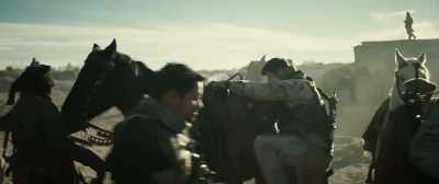 But, hey, this will be fun.
All right. (GRUNTS) - 12 Strong